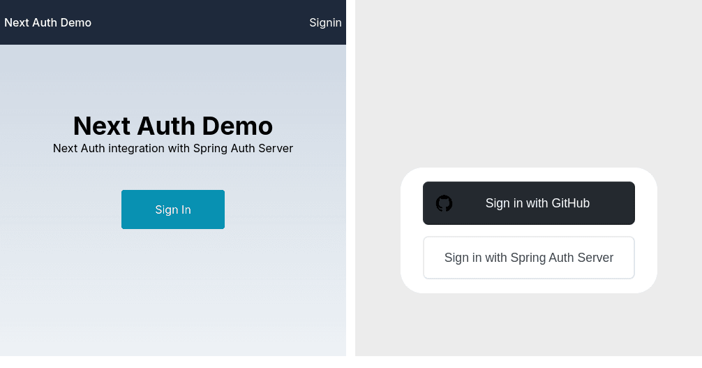 Integrating NextAuth.js with Spring Authorization Server